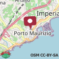 Karte HOST4U - Dimora Antica in Centro a Porto Maurizio di Imperia - Casa Rina