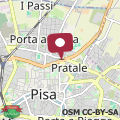 Map Hostly-The Pisa Walls Apartment-Near Leaning Tower