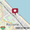 Map Hotel Arlecchino Riccione