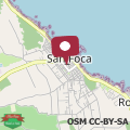 Map Hotel Blue Sky - San Foca