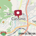 Map Hotel Continental Cassino