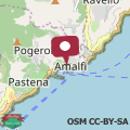 Mapa Hotel Croce Di Amalfi