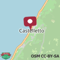 Map Hotel Danieli La Castellana lago di Garda