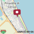 Mappa Hotel Donatella Pinarella