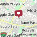 Mappa Hotel Donatello