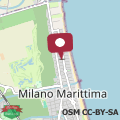 Map Hotel Europa Milano Marittima