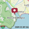 Mappa Hotel Garden Bocca di Magra