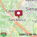 Map Hotel la Colonna Siena