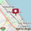 Map Hotel Le Lune Gatteo a Mare
