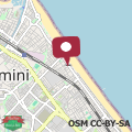 Map Hotel New Liston Rimini