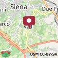 Mappa Hotel Palazzo di Valli