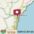 Map Hotel Porto Badisco