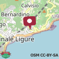 Mappa Hotel Rio 3 Stelle Superior -FINALE LIGURE