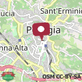 Map Hotel Rosalba Perugia