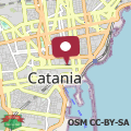 Mappa Hotel Sangiuliano 132 centro storico Catania