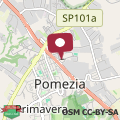 Map Hotel Selene Pomezia