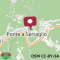 Mappa Hotel Terme Bagni Di Lucca