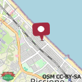 Map Hotel Trieste RICCIONE