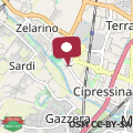 Map Hotel Villa Barbarich Venice Mestre