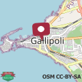Karte Hotiday Gallipoli Centro