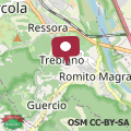 Mappa Hotiday Lerici Trebiano