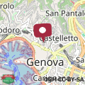 Map House Rondinella Genova City Center - Happy Rentals