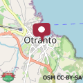 Map house with a breathtaking view of the castle of Otranto