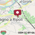 Mappa I Rosai appartamento sulle colline fiorentine