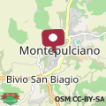 Mapa I Tetti Sulla Valle - Appartamento panoramico nel cuore di Montepulciano