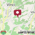 Mapa Idyllic holiday home in Vinci with swimming pool