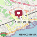 Map Idyllic Sanremo Panoramic Escape