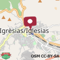 Map Iglesias Centro Apartments In Sardinia
