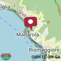 Mapa Il Bordone - affittacamere a Manarola, Cinque Terre