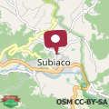 Karte Il Borgo Guest House Subiaco