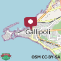 Map IL CENTRO DI GALLIPOLI