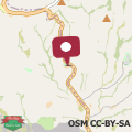 Map Il Cortile - luxury apartment in Tuscany