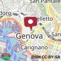 Mappa Il VicoLetto AlleyBed in Genoa