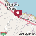 Map IL GEKO tra Palermo e Cefalu' nel mare di Sicilia