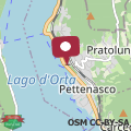 Mappa Il Glicine appartamento con darsena privata a lago