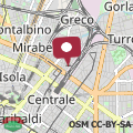 Map Il Loft della via Gluck - Next to Central Station