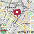 Map Il Loft di Via Gluck - Exclusive in Milano Centrale