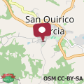 Map Il Melograno - San Quirico d'Orcia