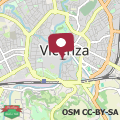 Map Il Mosaico, 3BR,2BA in the Heart of Vicenza