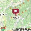 Mappa Il Nido nel centro storico di Asolo