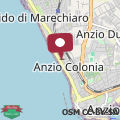 Mappa Il Nido del Falco Apartment Anzio
