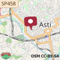 Mappa Il Nido del Santuario Asti Centro