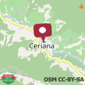 Map Il Nido di Ceriana