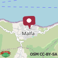Map Il Nido di Malfa - in the square in Malfa