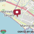 Map Il Nido sul Mare - Marina di Carrara