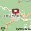 Map Il Pianello di Badia Prataglia